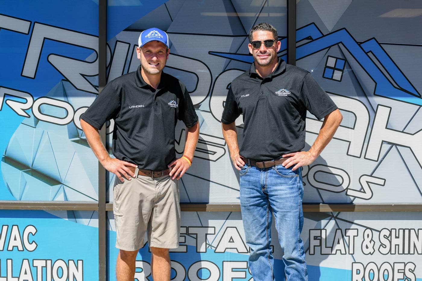 The Tri Peak Roofing team in Brooksville, FL